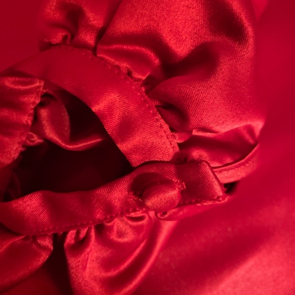 Kimberly Goldson Marsh One Shoulder Satin Dress/Blouse - Picture 9 of 15